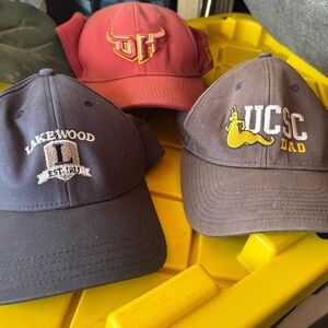 3 local Cali caps UCSC, Lake Wood and NCAA 
College teams